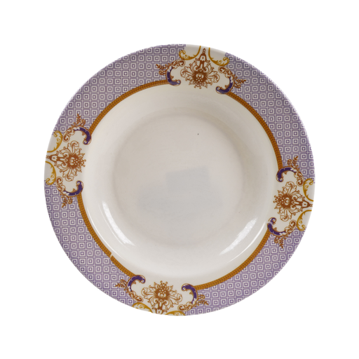 [15010746] PLATO MELA HONDO 9" RED OR/DECO GIGI CK2009C