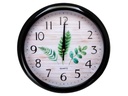 RELOJ PARED 27 CM DIS HOJAS NG/ROS/VD TIMES TOWER 602-39186