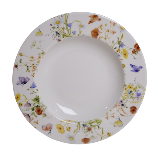 [15011787] PLATO PORCELANA DECO 9" SEMIHONDO TRAMONTINA 96580/013