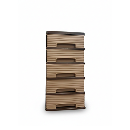 [15011940] GAVETERO RUBIN PLAS 5 NIV BEIGE SANCHIA