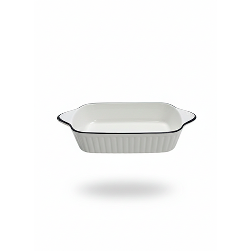 [15012259] PIREX CERA RECT BL ORILLA NG 8x5.60" SC1346-10